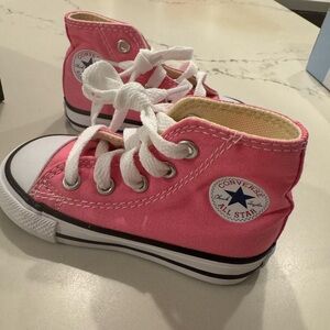 Converse Kids Pink All Star Sneakers